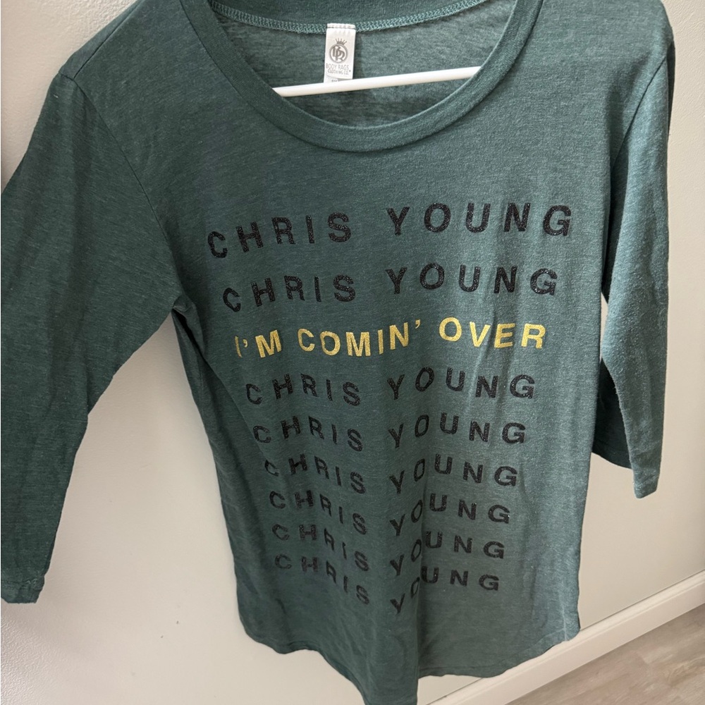 Chris Young Kids Green Shirt